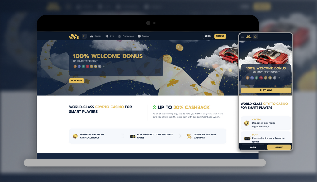 Big Wins Casino Site 2025